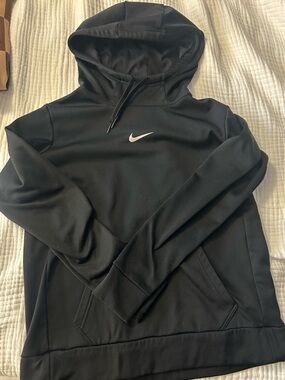 Nike Black Pullover Hoodie Dri-fit
